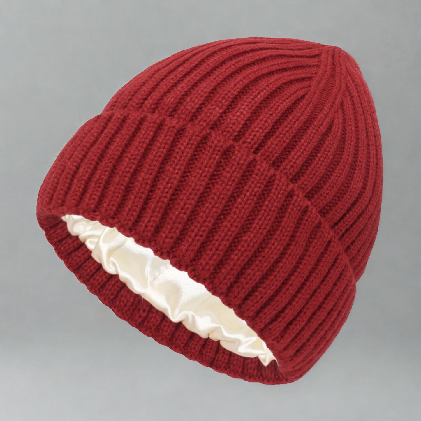 Satin-Lined Beanie
